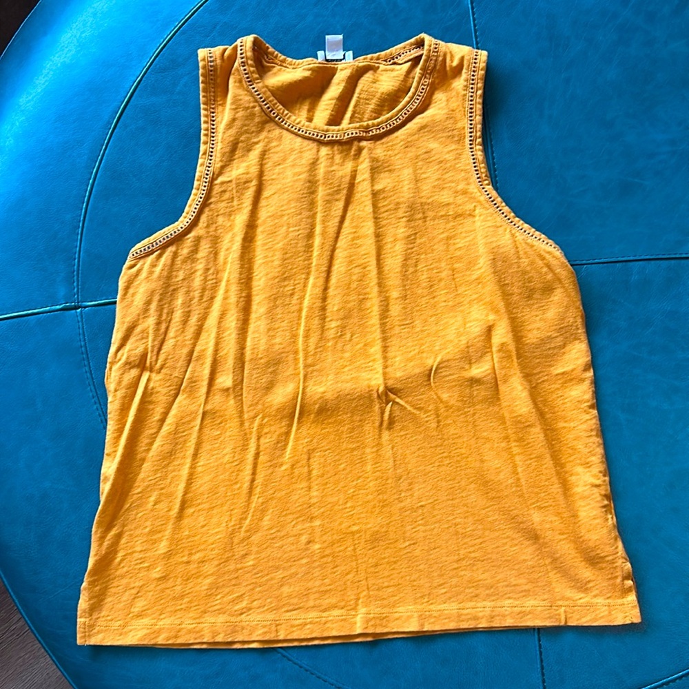 J.Crew mustard shell